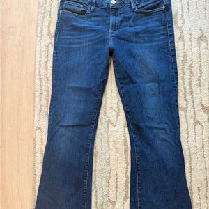 Frame Denim Dark Blue Flare Jeans